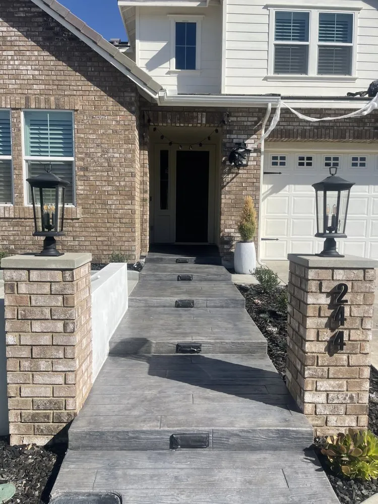 Custom landscape design with custom design across Fallbrook, CA - The Repair Guys Company