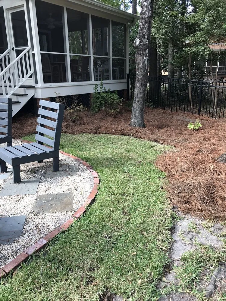 Custom outdoor landscaping for year-round maintenance across Goose Creek, SC - The Right Choice Custom Design Lawn Care & Maintenance