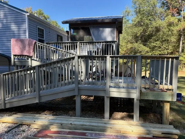 Custom landscape installation in Morrisville, NC - The Right Guy