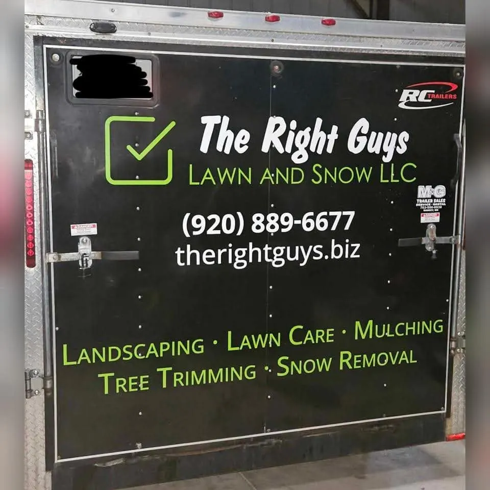 Professional lawn mowing service in Sheboygan, WI - The Right Guys Lawn and Snow