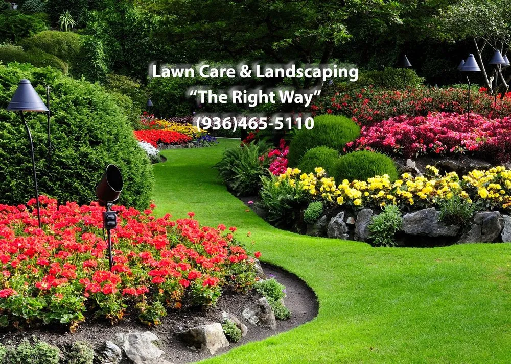 Affordable residential landscaping experts serving Lufkin, TX - The Right Way