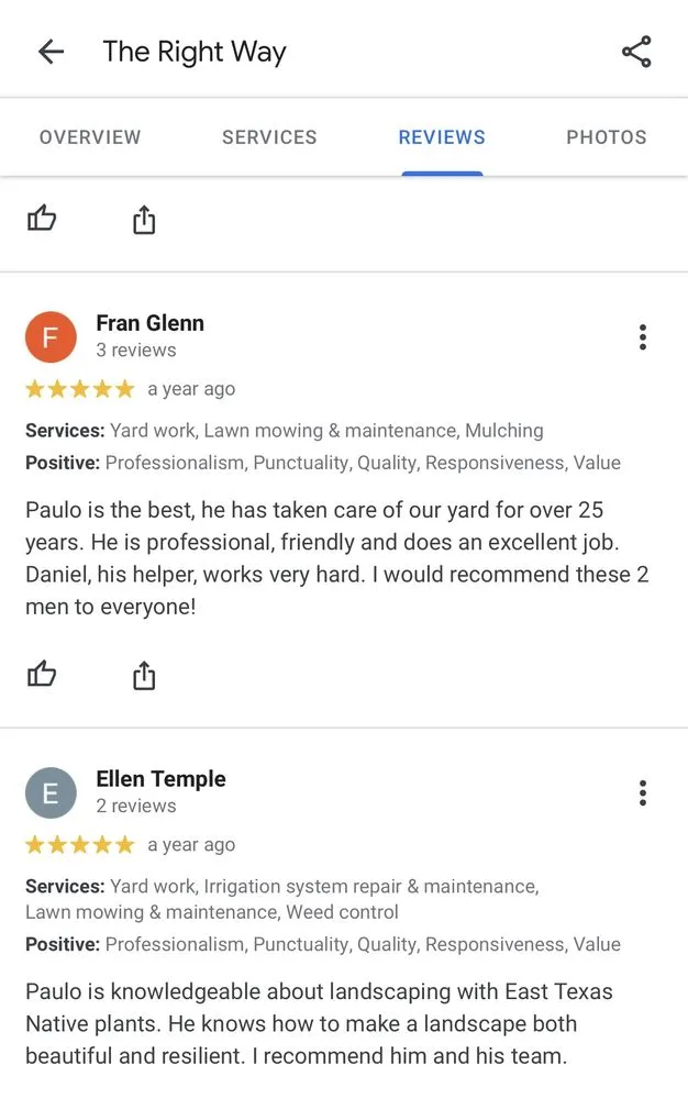 Affordable residential landscaping in Lufkin, TX - The Right Way