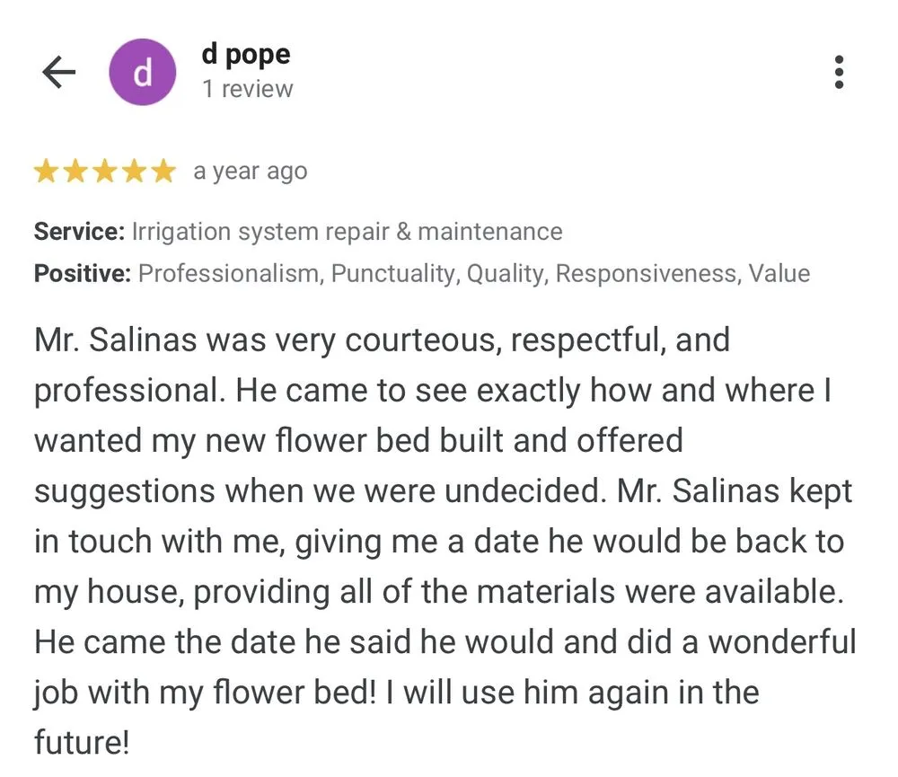 Professional residential landscaping with custom design in Lufkin, TX by The Right Way