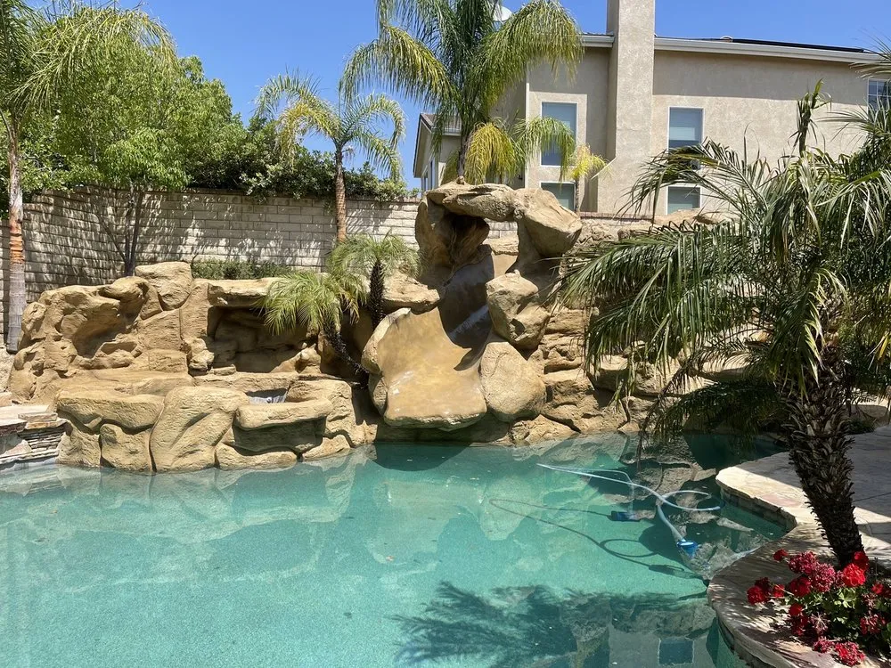 Professional yard maintenance for outdoor upgrades in Santa Clarita, CA by The Rock Market