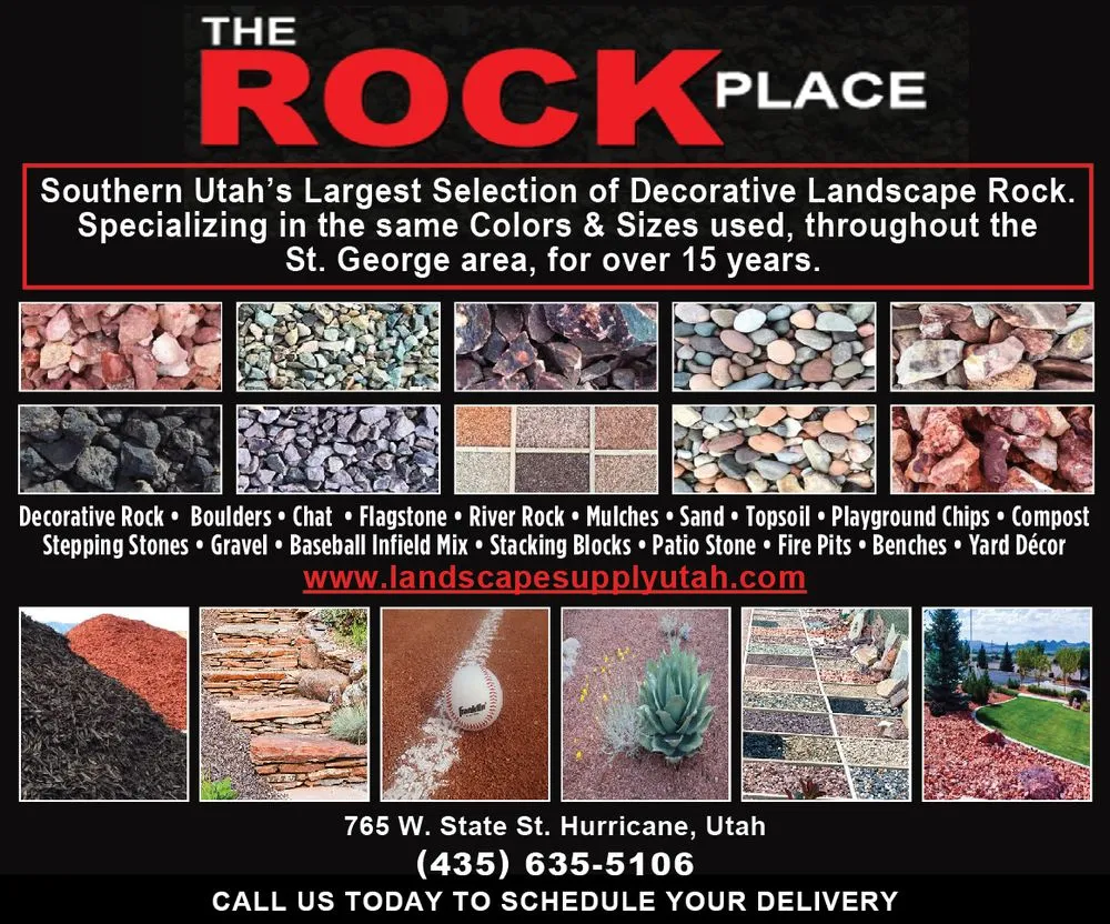 Top-rated landscaping services for beautiful yards in Hurricane, UT by The Rock Place