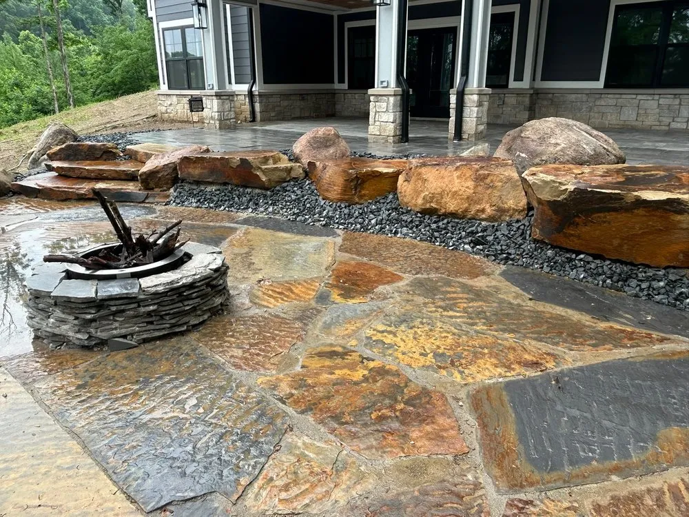 Reliable landscaping services in Terre Haute, IN - The Rock Spot