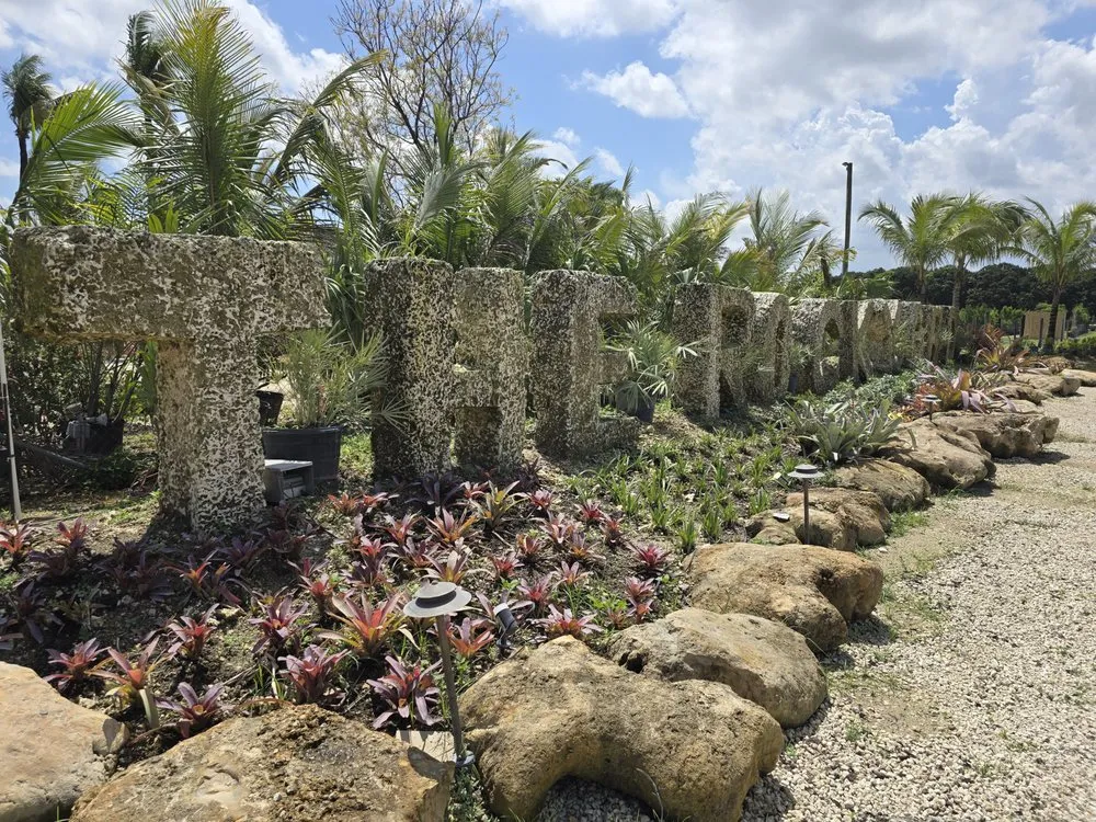 Custom landscape installation near you in Miami, FL by The Rock Yard