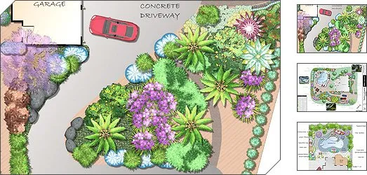 Professional landscaping services in Waxhaw, NC by The Rockford Group