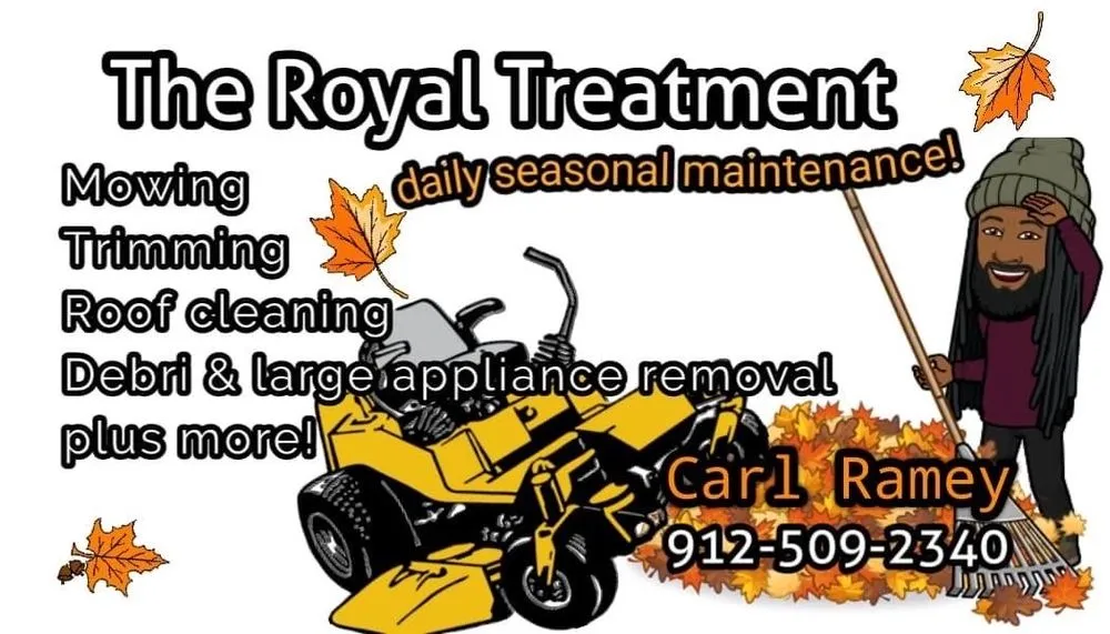Expert lawn mowing service experts serving Savannah, GA - The Royal Treatment