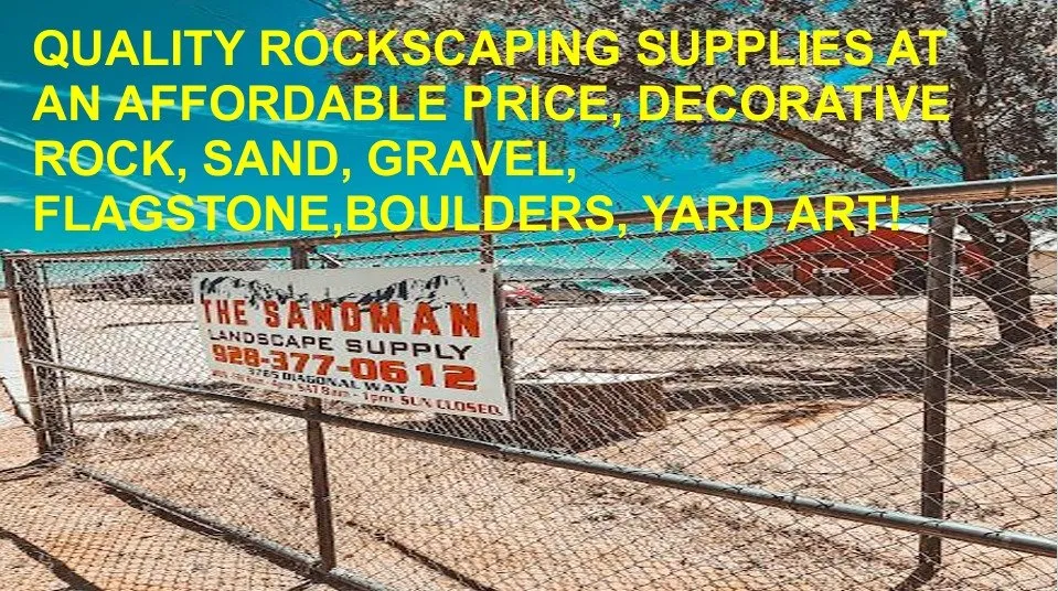 Local garden landscaping experts serving Kingman, AZ - The Sandman Landscaping