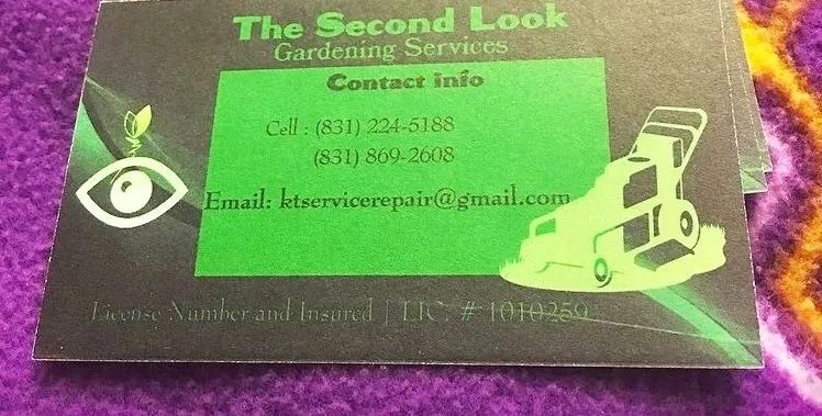 Reliable landscape design experts serving Seaside, CA - The Second Look: Gardening Services