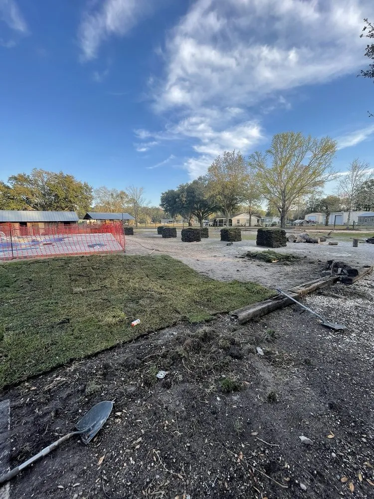 Custom outdoor landscaping near you in New Port Richey, FL by The Sod Farm