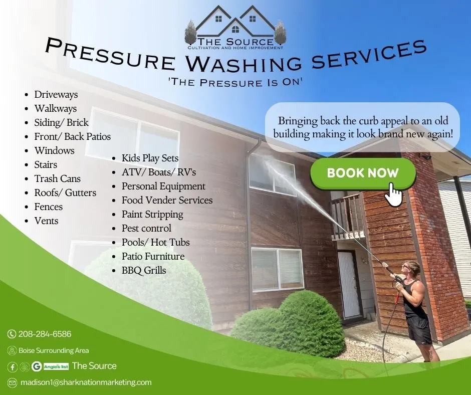 Affordable yard cleanup service in Boise, ID by The Source