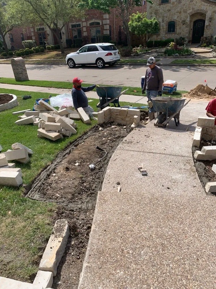 Professional lawn care service for residential properties across Fort Worth, TX - The South Porch Landscape & Design