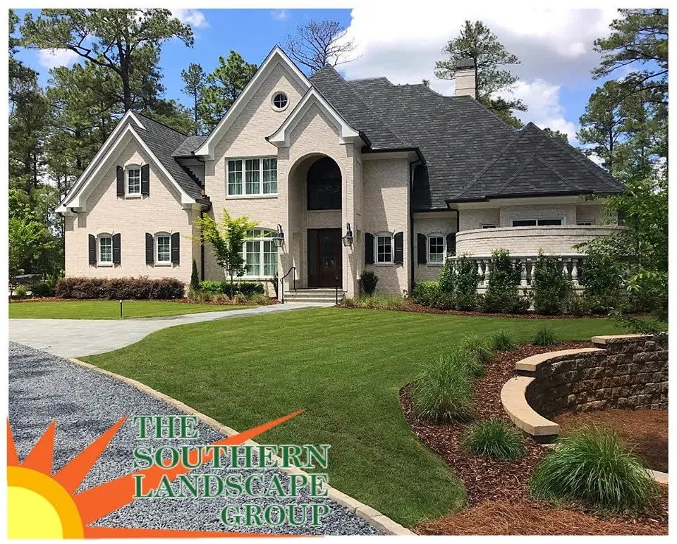 Custom outdoor landscaping in Aberdeen, NC by The Southern Landscape Group