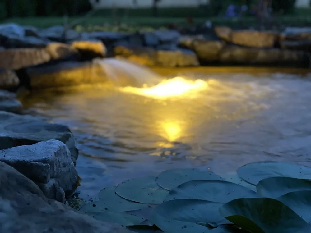 Professional lawn mowing service with custom design in Murfreesboro, TN by The Southern Landscape