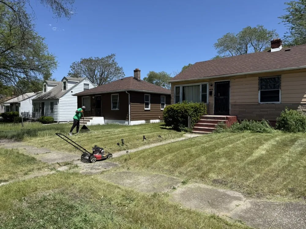 Custom residential landscaping for homes across Gary, IN - The Space Crew Property Pros