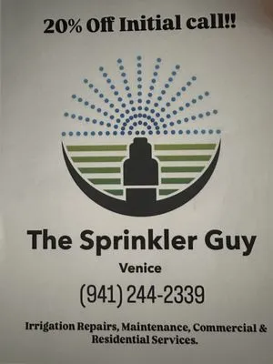 The Sprinkler Guy Venice Logo
