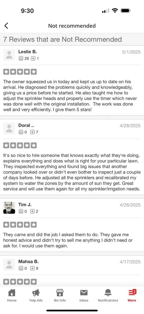 Custom yard cleanup service experts serving New Port Richey, FL - The Sprinkler Tinkerer