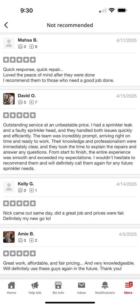 Custom yard maintenance in New Port Richey, FL by The Sprinkler Tinkerer