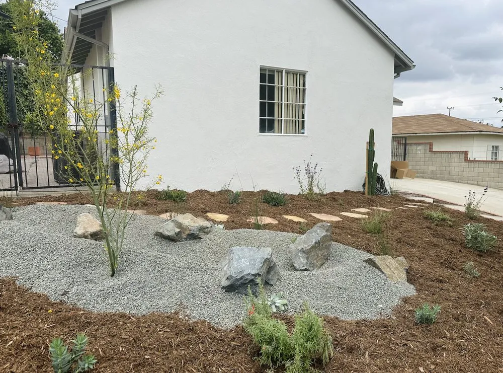 Affordable outdoor landscaping for homes in Pasadena, CA by The Standard Design Group Nurseries
