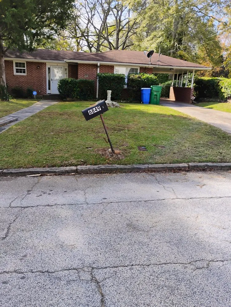 Custom landscape installation in Lithonia, GA by The Stephens Bros Lawn Care Service