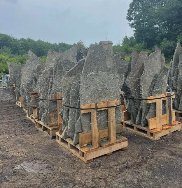 Custom yard cleanup service for beautiful yards in Preston, MD by The Stone Connection