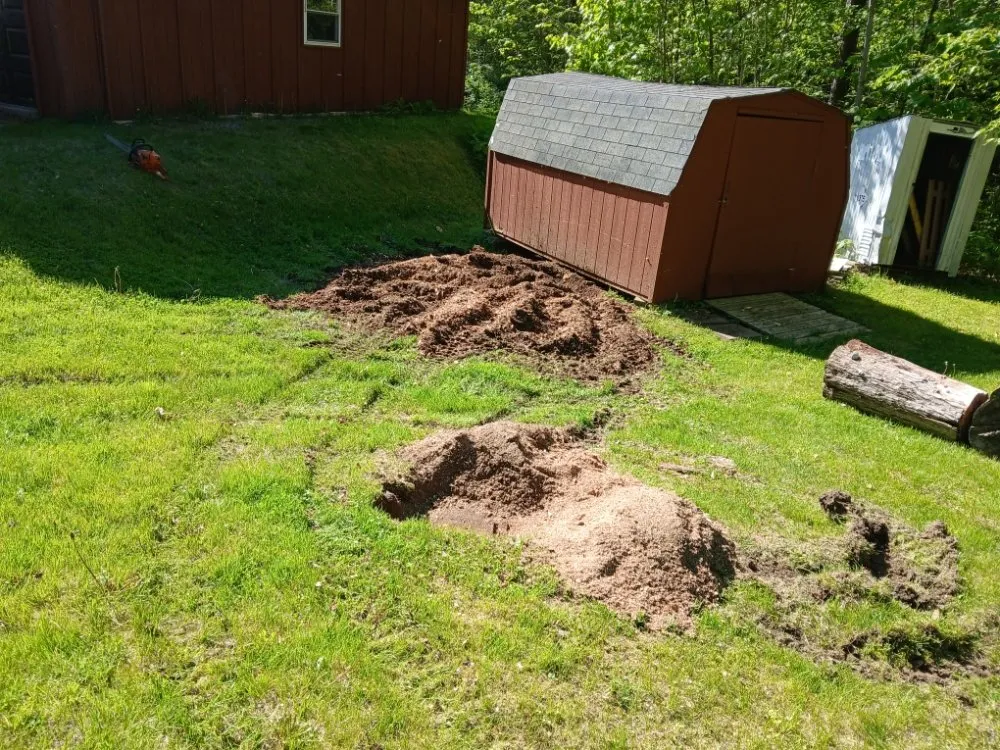 Top-rated garden landscaping near you in Lincolnville, ME by The Stump Guy