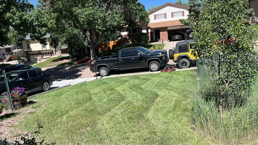 Reliable lawn mowing service for homes in Colorado Springs, CO by The Sustainable Lawn