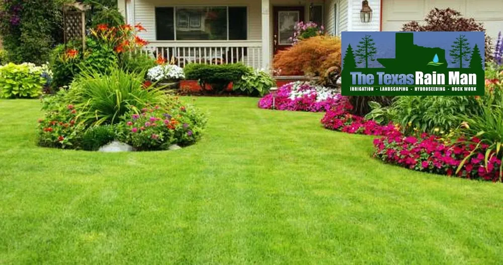 Trusted garden landscaping with custom design in Tyler, TX by The Texas Rain Man