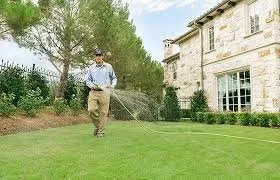 Professional yard cleanup service with custom design across Arlington, TX - The Three Brothers