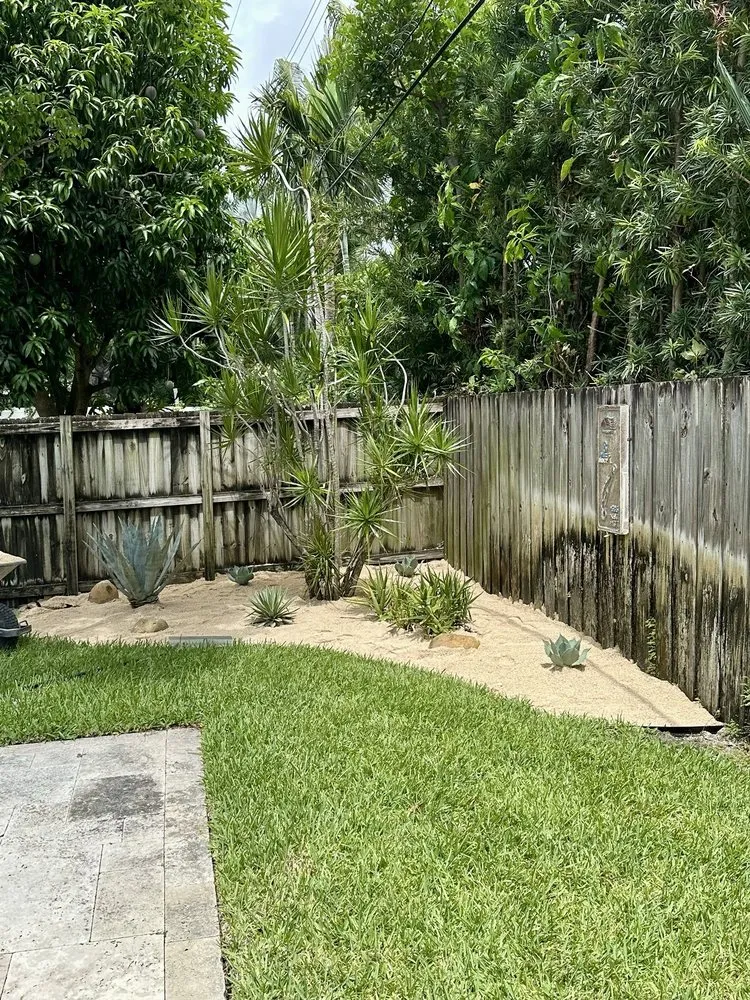 Professional yard cleanup service for beautiful yards in Pembroke Pines, FL by The Time is Now Landscaping