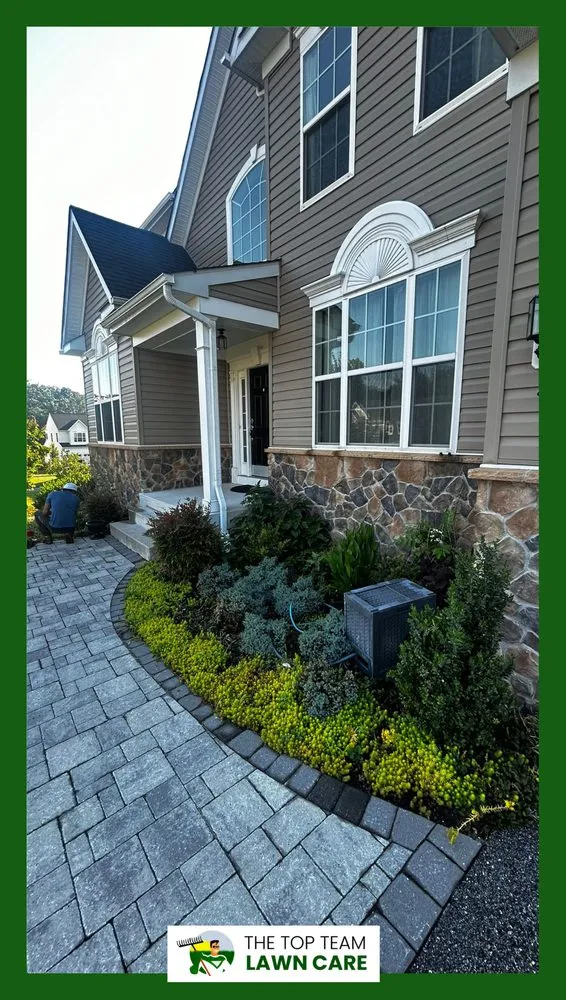 Professional yard cleanup service with custom design across Silver Spring, MD - The Top Team Lawn Care
