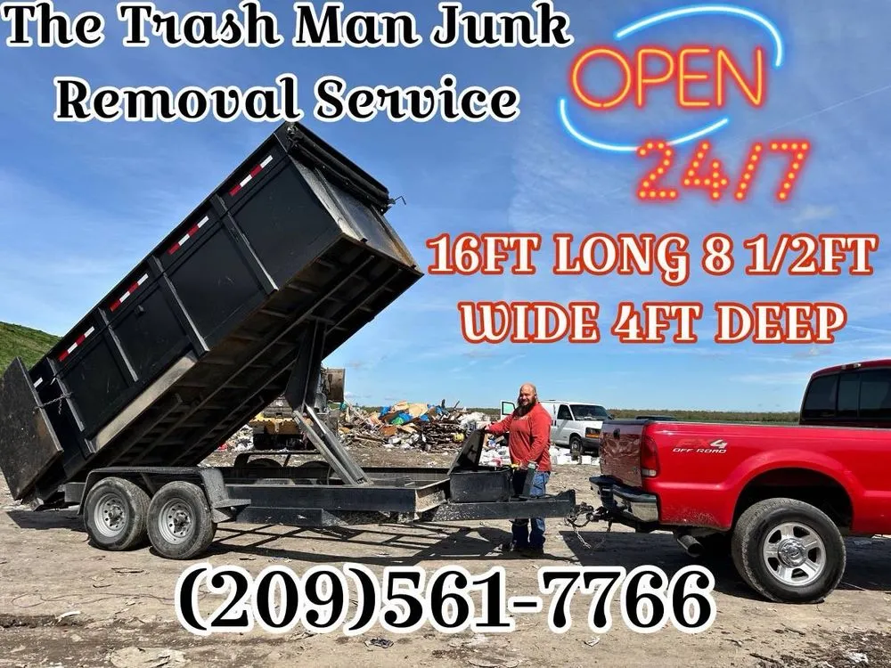 Trusted landscaping services in Merced, CA by The Trash Man Junk Removal