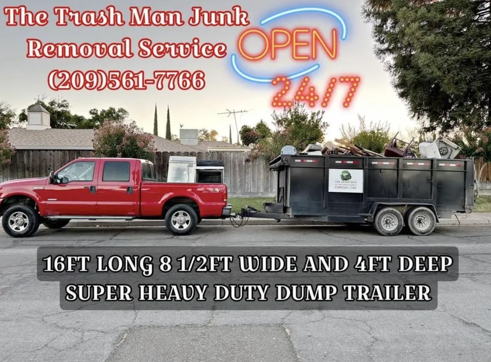 Reliable outdoor landscaping for beautiful yards in Merced, CA by The Trash Man Junk Removal