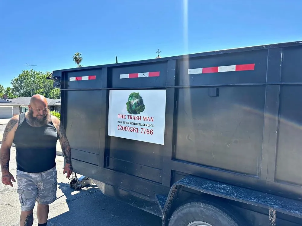 Reliable landscape installation in Merced, CA - The Trash Man Junk Removal