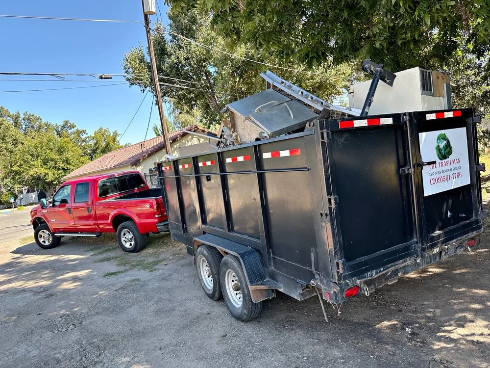 Reliable outdoor landscaping for residential properties in Merced, CA by The Trash Man Junk Removal