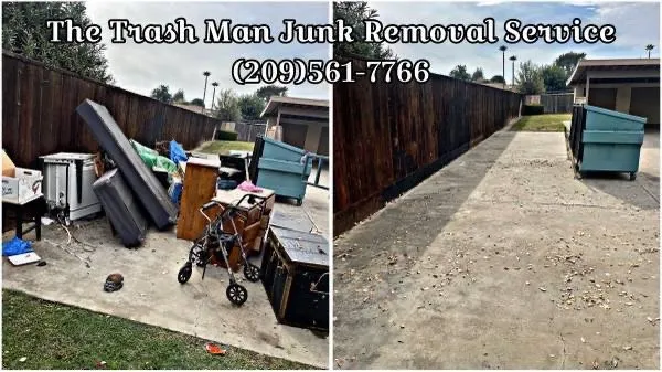 Custom landscape design near you in Merced, CA by The Trash Man Junk Removal