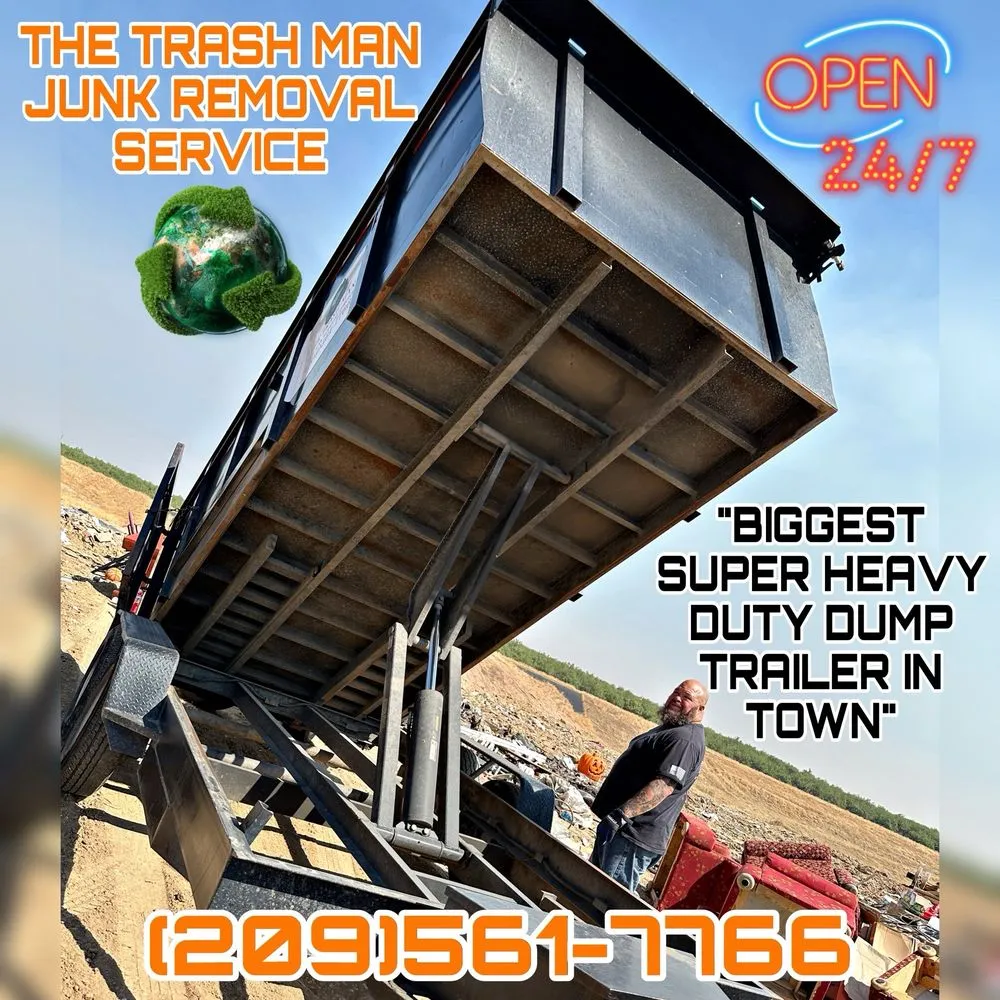 Affordable residential landscaping for year-round maintenance in Merced, CA by The Trash Man Junk Removal