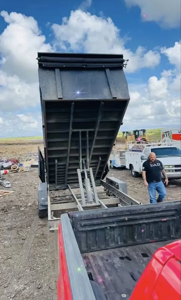Custom landscape installation in Merced, CA by The Trash Man Junk Removal