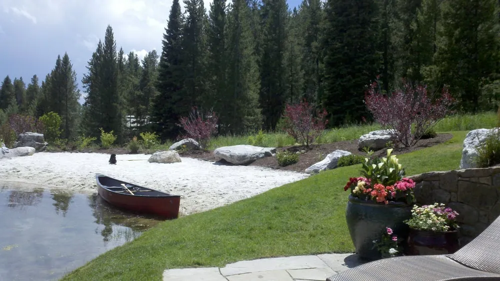 Professional yard maintenance in Jackson, WY by The Tree and Landscape Company