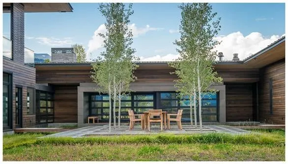 Trusted garden landscaping for homes in Jackson, WY by The Tree and Landscape Company