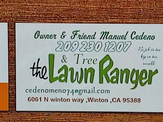 The Tree and Lawn Ranger