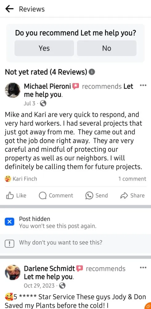 Trusted landscape design in Knox, IN - The Tree Guy 4 Hire