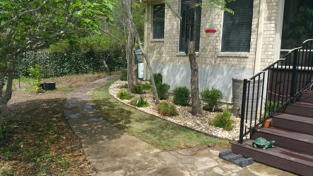 Affordable landscape design in Buda, TX - The Tree Guys