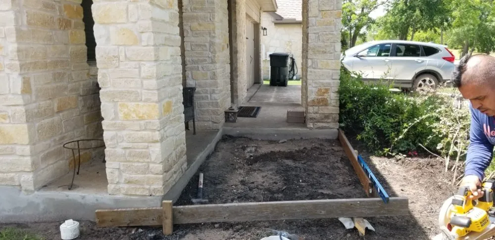 Custom outdoor landscaping for homes in Buda, TX by The Tree Guys