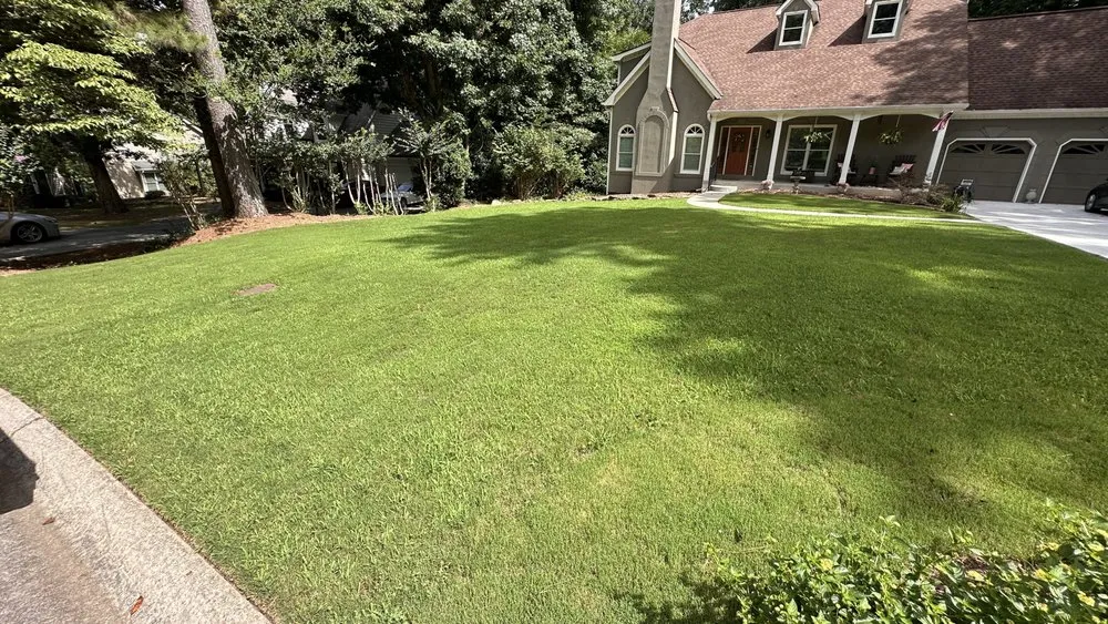 Custom landscape design in Buford, GA by The Turf Butler