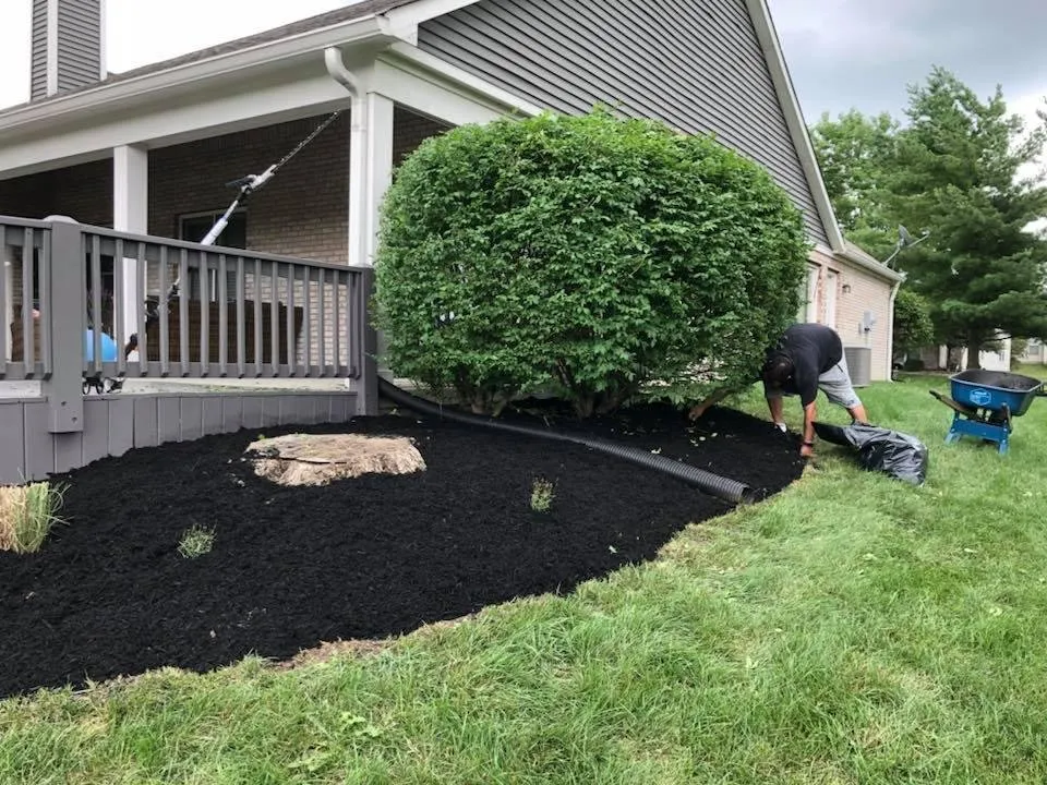 Professional yard cleanup service in Fortville, IN by The Turf Guys