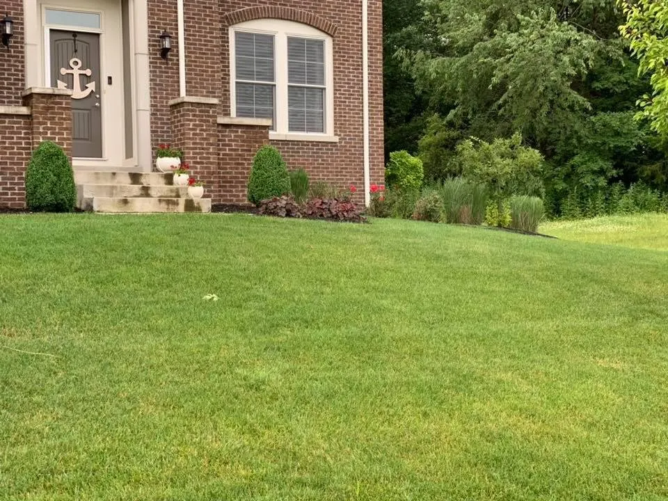 Custom landscape design in Fortville, IN by The Turf Guys