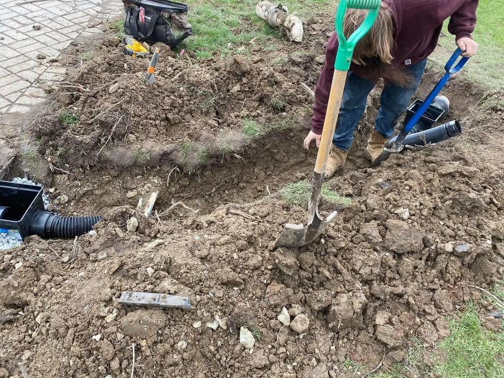 Custom landscape design in Fortville, IN by The Turf Guys